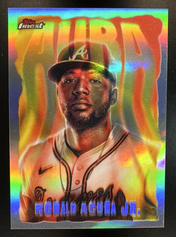 2026 Topps Finest Ronald Acuna Jr. #AU-4 Aura SSP Braves