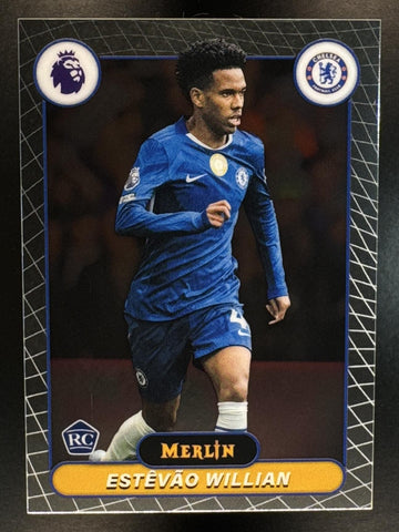 2026 Topps Merlin Premier League Estevao Willian #63 RC Chelsea