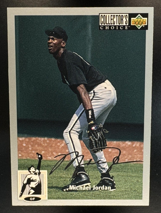1994 Upper Deck Collector's Choice Michael Jordan #23 Silver Signature