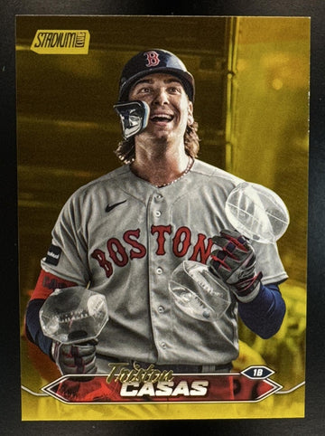 2024 Topps Stadium Club Triston Casas #33 Gold Foil Red Sox