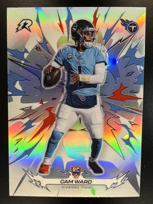 2025 Topps Resurgence Cam Ward #194 Refractor RC Titans