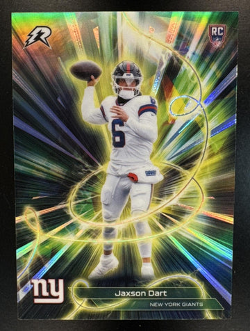 2025 Topps Resurgence Jaxson Dart #C-13 Conductors Refractor RC Giants
