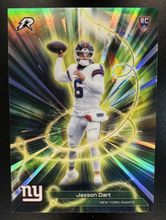 2025 Topps Resurgence Jaxson Dart #C-13 Conductors Refractor RC Giants