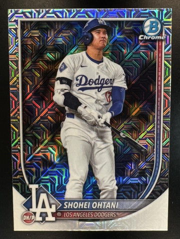 2025 Bowman Shohei Ohtani #17 Mega Box Refractor Dodgers