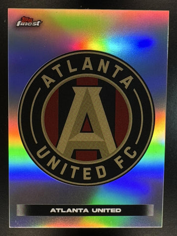 2024 Topps Finest MLS Atlanta United #TL-1 Team Logos
