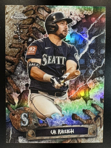 2026 Topps Chrome x Cactus Jack Cal Raleigh #40 Mariners