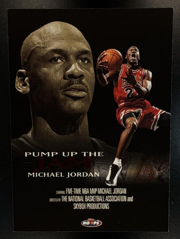 1998-99 Hoops Michael Jordan #5 PJ Pump Up the Jam Bulls