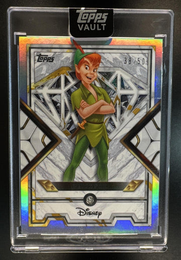 2026 Topps Disney Vault Peter Pan #DD-16 Diamonds 38/50