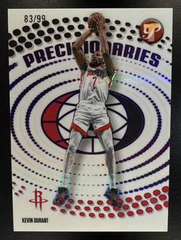 2025 Topps Pristine Kevin Durant #PR-30 Precisionaries Purple Refractor /99