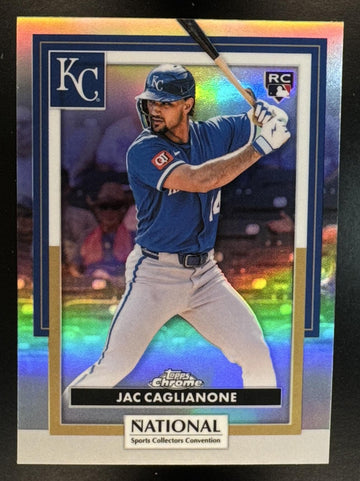 2026 Topps NSCC Collection Jac Caglianone #MLB-08 MLB Veterans & Rookies RC Royals
