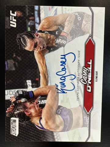 2025 Topps UFC Stadium Club Casey O'Neill #BCA-COL Auto