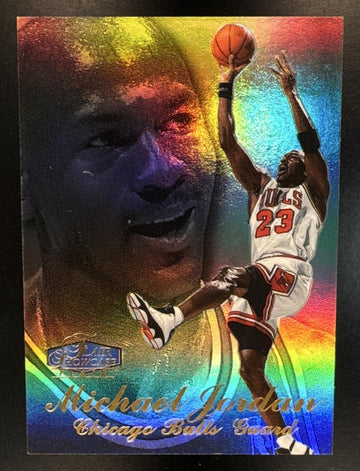 1997-98 Fleer Flair Showcase Michael Jordan #1 Row 3 Bulls