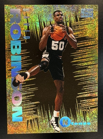 1994-95 Skybox E-Motion David Robinson #9 N Tense Spurs