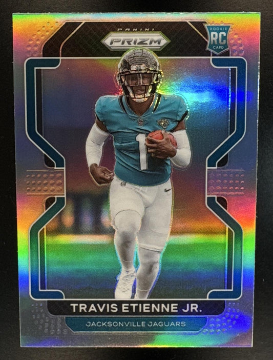2021 Panini Prizm Travis Etienne Jr. #344 Prizm Silver RC Jaguars