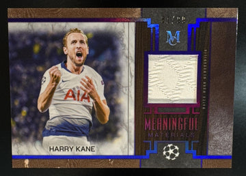 2025 Topps Museum Collection UEFA Harry Kane Meaningful Material Amethyst /99