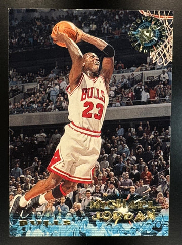 1995-96 Topps Stadium Club Michael Jordan #1 Bulls