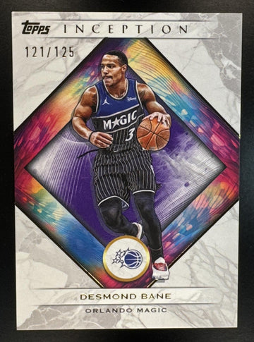 2025-26 Topps Inception Desmond Bane #33 Purple 121/125 Magic