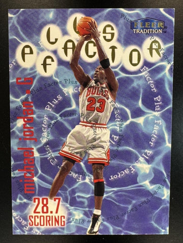 1998-99 Fleer Tradition Michael Jordan #142 Bulls