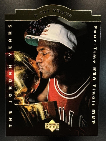 1996 Upper Deck Collector's Choice Michael Jordan #CA9 A Cut Above: The Years Bulls