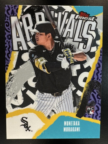 2026 Topps Finest Munetaka Murakami #A-26 Arrivals RC White Sox