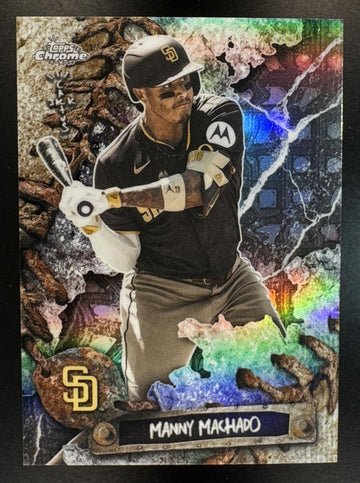 2026 Topps Chrome x Cactus Jack Manny Machado #8 Padres