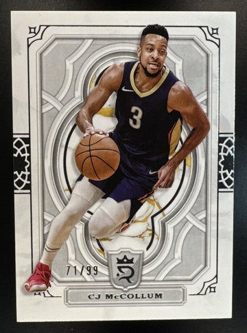 2023-24 Topps Royalty Collection CJ McCollum #87 71/99 Pelicans