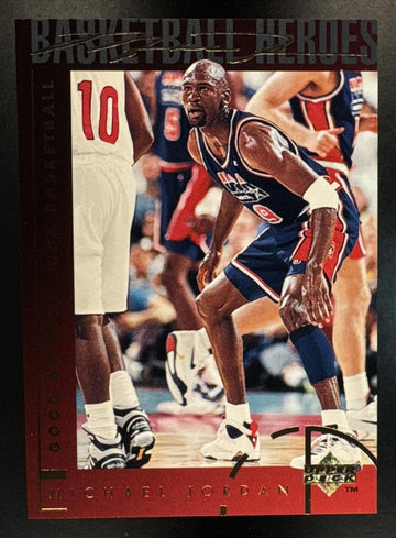 1994-95 Upper Deck Michael Jordan #42 Basketball Heroes: USA