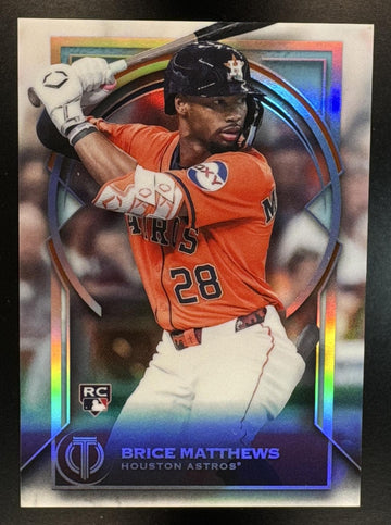 2026 Topps Tribute Brice Matthews #73 RC Astros
