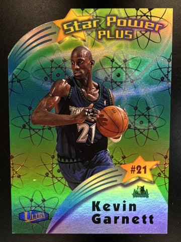 1997-98 Fleer Ultra Kevin Garnett #8 SPP Star Power Plus Timberwolves