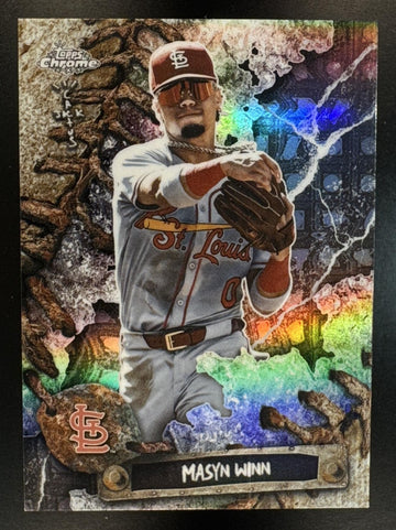 2026 Topps Chrome x Cactus Jack Masyn Winn #9 Cardinals