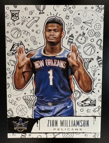 2019-20 Panini Court Kings Zion Williamson #138 RC Pelicans