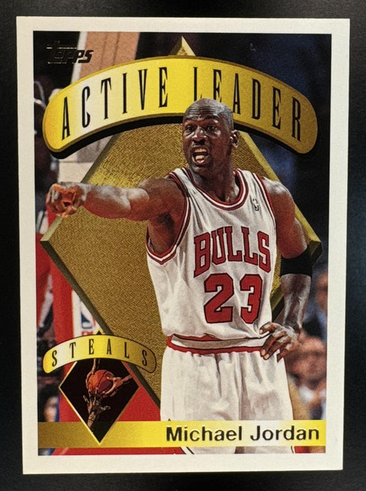 1995-96 Topps Michael Jordan #4 Bulls