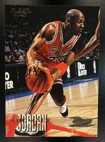 1996-97 Fleer Michael Jordan #13 Bulls