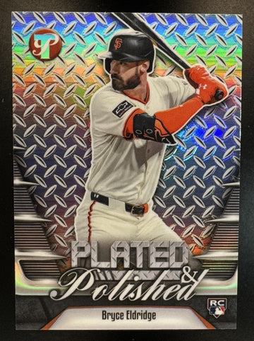 2026 Topps Pristine Bryce Eldridge #PP-25 Plated and Polished RC Giants