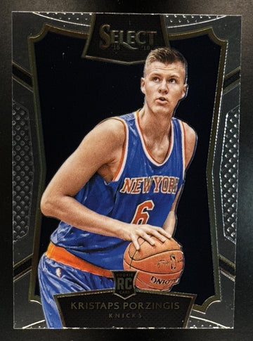 2015-16 Panini Select Kristaps Porzingis #17 RC Knicks