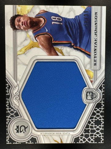 2023 Topps Royalty Collection Keyontae Johnson #RJR-KJ Rookie Jumbo Relics /99 Wildcats