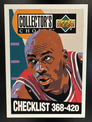 1994-95 Upper Deck Collector's Choice Michael Jordan #420 Bulls