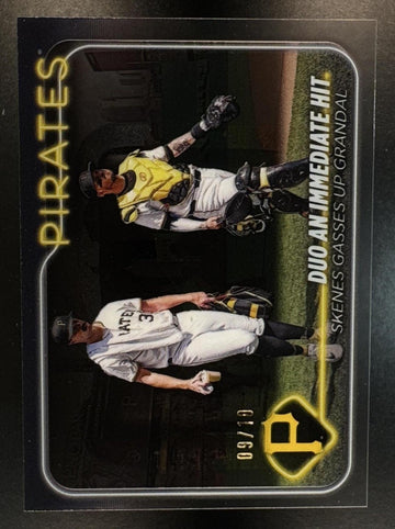 2024 Topps Update Duo An Immediate Hit: Skenes Grandal #US160 Acetate /10 Pirates
