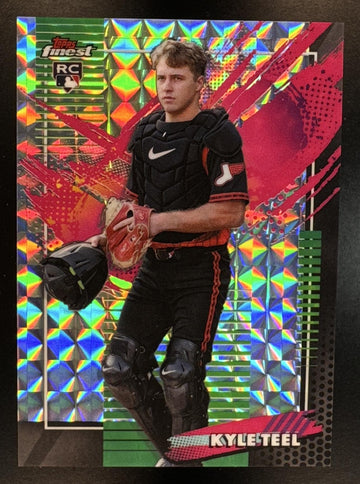 2026 Topps Finest Kyle Teel #267 Rare Geometric Refractor RC White Sox