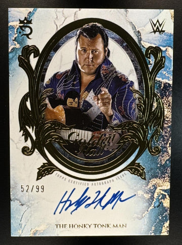 2025 Topps Royalty WWE The Honky Tonk Man #GHA-THT Golden Hall Auto 52/99