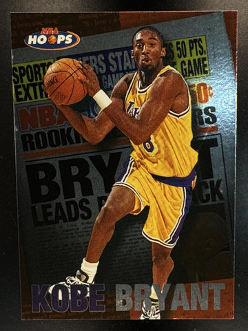 1997-98 Hoops Kobe Bryant #3 Rookie Headliners Lakers