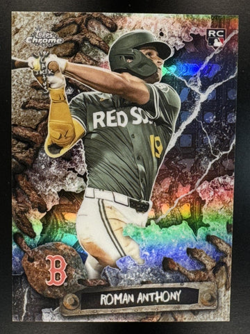 2026 Topps Chrome x Cactus Jack Roman Anthony #19 RC Red Sox