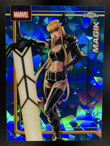 2026 Topps Chrome Marvel Comics Sapphire Magik #134