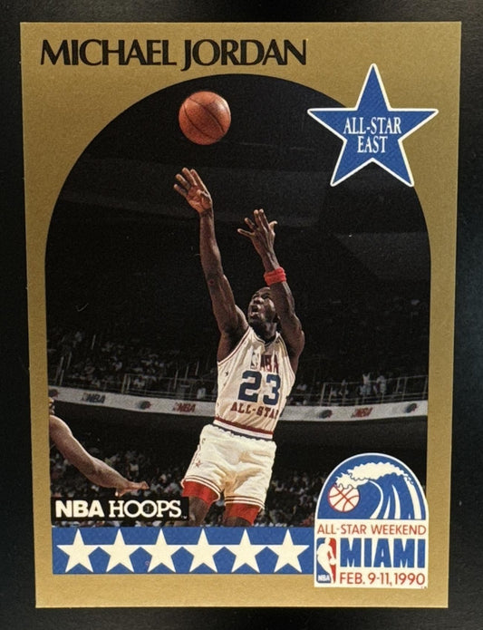 1990-91 Hoops Michael Jordan #5 Bulls