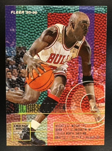 1995-96 Fleer Michael Jordan #22 Bulls