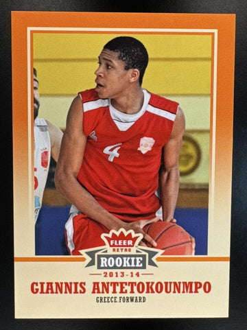 2013-14 Fleer Retro Giannis Antetokounmpo #47 RC Bucks