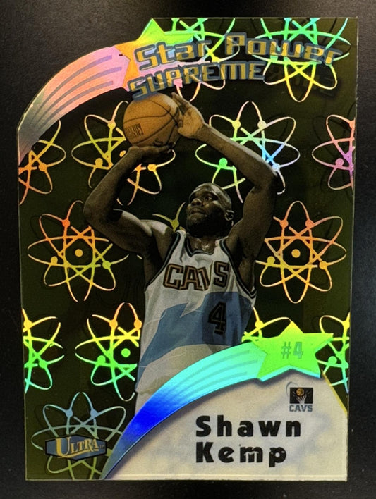 1997-98 Fleer Ultra Shawn Kemp #6 SPP Star Power Plus Cavaliers