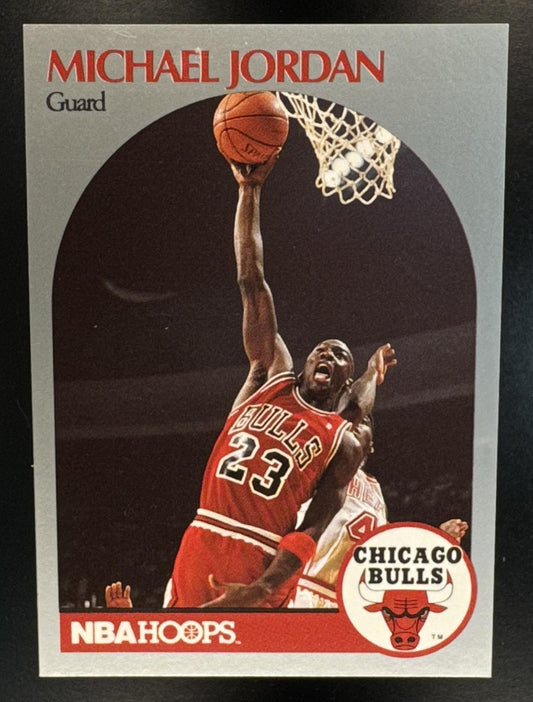 1990-91 Hoops Michael Jordan #65 Bulls