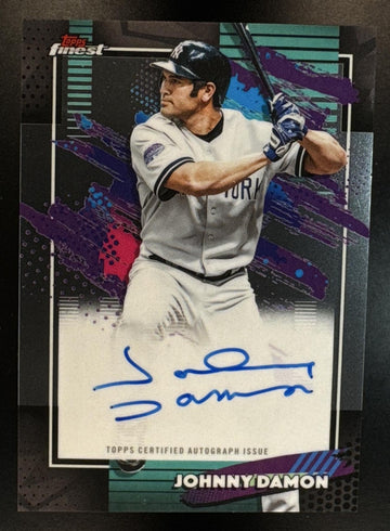 2026 Topps Finest Johnny Damon #FA-JDA Auto Yankees