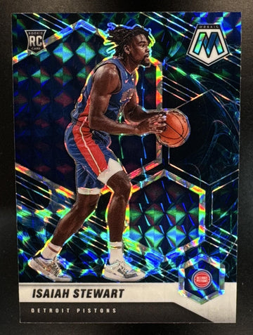 2020-21 Panini Mosaic Isaiah Stewart #223 Genesis RC Pistons